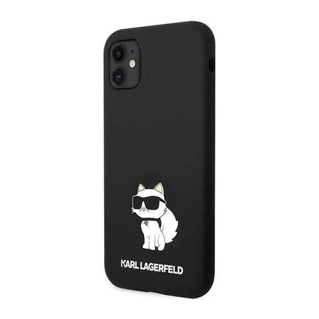 Karl Lagerfeld Silicone NFT Choupette - iPhone 11 Case (black)