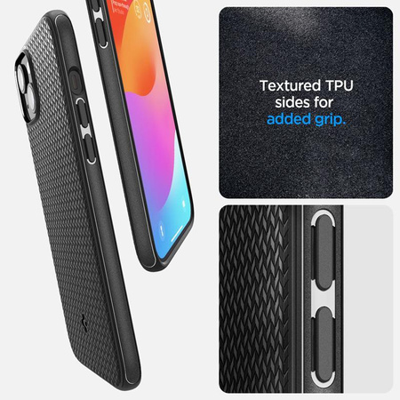 Spigen Mag Armor MagSafe - Etui pour iPhone 15 (Noir mat)