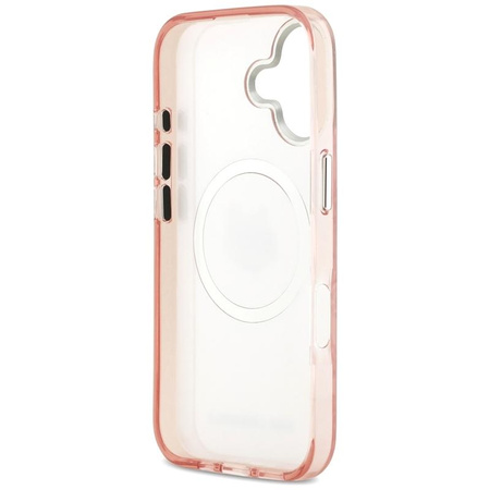 ETUI DO IPHONE 17 do MAGSAFE KARL LAGERFELD ORYGINALNE RÓŻOWE MODNE