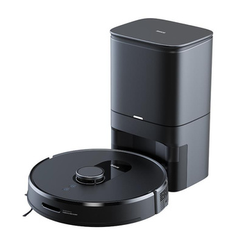 Smart360 S8 Plus - Robot nettoyeur avec station d'accueil (noir)
