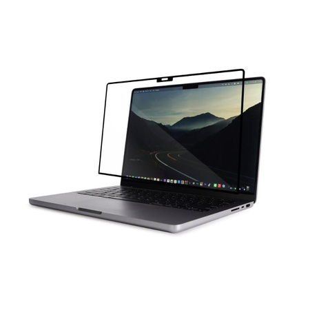 Moshi iVisor XT - MacBook Pro 14" (M1, 2021) screen protection film (black frame)