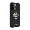 Guess Perforált 4G Glitter - iPhone 15 Pro tok (fekete)