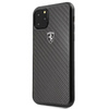 Ferrari Real Carbon Heritage - Coque pour iPhone 11 Pro Max (noir)