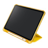 Tucano Satin Case - Etui pour iPad 10.9" (2022) avec aimant et support pour Apple Pencil (jaune)