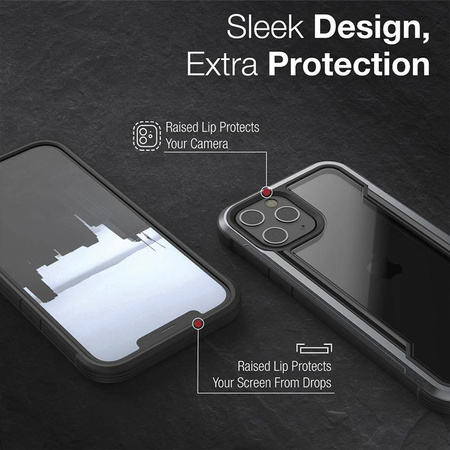 X-Doria Raptic Shield Pro - iPhone 13 Tasche (antibakteriell) (Lila)