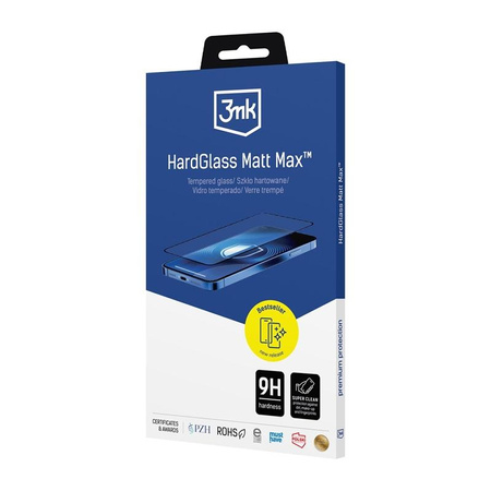 3mk HardGlass Matt Max - Verre trempé mat pour Samsung Galaxy S25 Edge