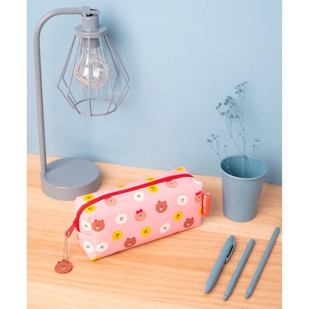 BT21 - Federmäppchen / Kosmetiktasche aus ökologischem Leder