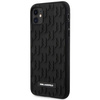 Karl Lagerfeld Monogram 3D Pattern - iPhone 11 Case (Black)