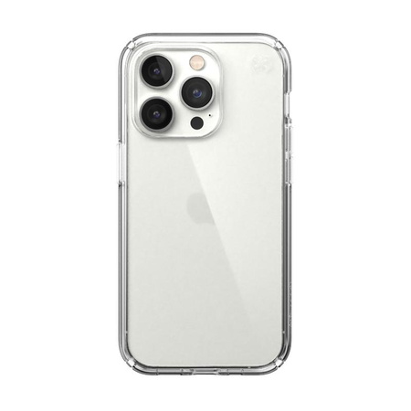 Speck Presidio Perfect-Clear - iPhone 14 Pro Tasche mit MICROBAN-Beschichtung (Klar)