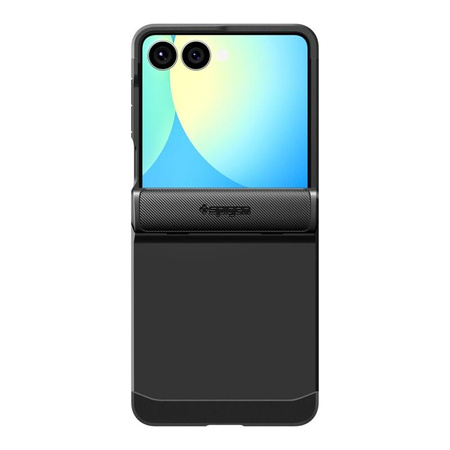 Spigen Slim Armor Pro MagSafe - Etui pour Samsung Galaxy Z Flip 7 (Noir)
