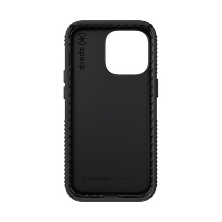 Speck Presidio2 Grip - Csúszásgátló tok iPhone 13 Pro készülékhez (Fekete / Fekete / Fehér)