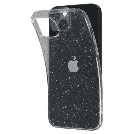 Spigen Liquid Crystal Glitter - pouzdro pro iPhone 15 Plus / iPhone 14 Plus (průhledné)