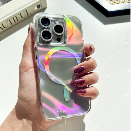 Case-Mate Soap Bubble MagSafe - iPhone 14 Case (Iridescent)