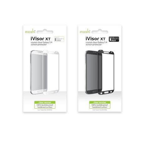 Moshi iVisor XT - Full Face Transparent Protective Film Samsung Galaxy S4 (black)