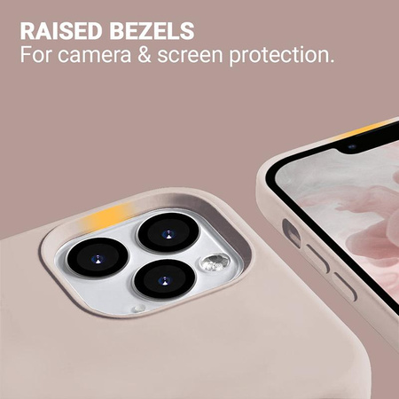 Crong Color Cover - iPhone 13 Pro Max tok (Homokrózsaszín)