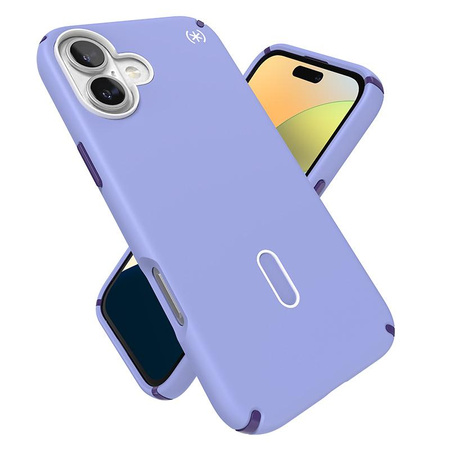 Speck Presidio2 Pro ClickLock & MagSafe - iPhone 16 Plus Case (Future Lavender / Cassis Purple / White)