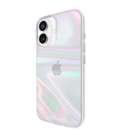 Case-Mate Soap Bubble MagSafe do iPhone 16 – Holograficzna Elegancja i Niezawodna Ochrona