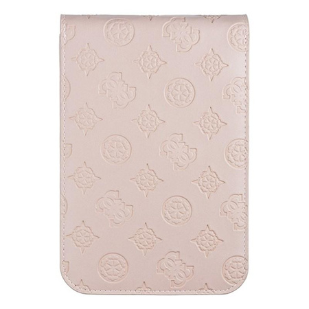 Guess 4G Peony Wallet Bag - Sac avec compartiment pour smartphone (Light Pink)