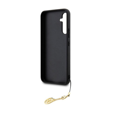 Kolekce Guess 4G Charms - pouzdro pro Samsung Galaxy S23 FE (hnědé)