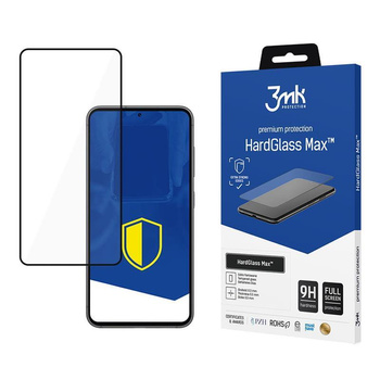 3mk HardGlass Max - Edzett üveg Samsung Galaxy S25 / S24 készülékhez (fekete)