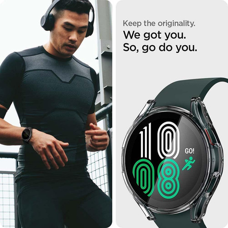 Spigen Ultra Hybrid - Gehäuse für Samsung Galaxy Watch 4 / 5 40 mm (Transparent)