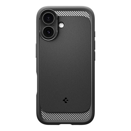 ETUI DO IPHONE 17 do MAGSAFE SPIGEN RUGGED ARMOR ORYGINALNE CZARNE CASE