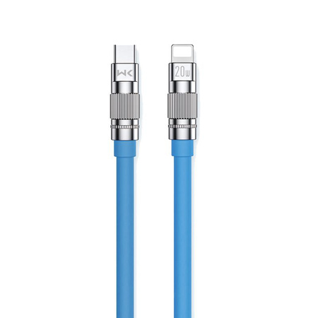 WEKOME WDC-187 Wingle Series - Câble de connexion USB-C vers Lightning Fast Charging PD 20W 1,2m (Bleu)