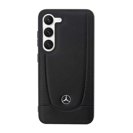 Mercedes Leather Urban Line - pouzdro Samsung Galaxy S23+ (černé)