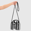 Case-Mate Micro Tote Bag - Wasserdichte Umhängetasche (Midnight Black/Clear)