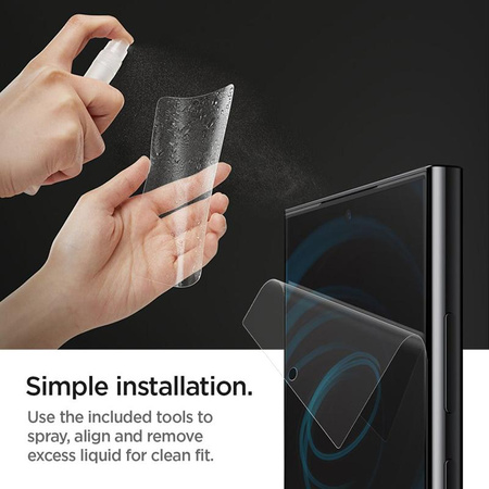 Spigen Neo Flex 2-Pack - Protective film 2 pcs. for Samsung Galaxy S24 Ultra (Transparent)