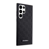 Karl Lagerfeld Saffiano Monogram Metal Logo - pouzdro pro Samsung Galaxy S23 Ultra (černé)