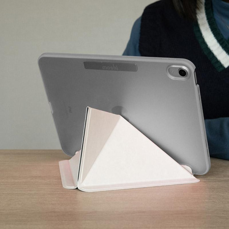 Moshi VersaCover - Etui origami iPad 11" (2025) / iPad 10.9" (2022) (Sakura Pink)
