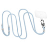 Spigen Universal Strap Set Crossbody & Wrist - Bandoulière + dragonne pour téléphone portable (Mute Blue)