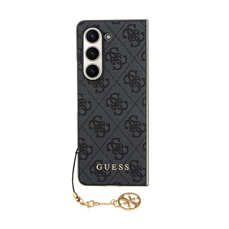 Guess 4G Charms Collection - Etui pour Samsung Galaxy Z Fold 5 (gris)