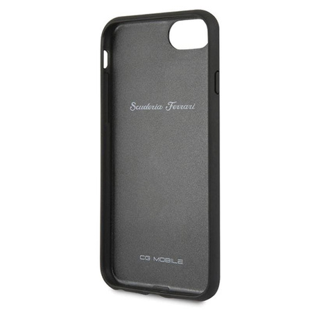 Ferrari Victory - Etui cuir iPhone 8 / 7 (noir)