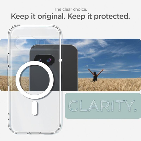 Spigen Ultra Hybrid MagSafe - Gehäuse für Google Pixel 9a (Weiß)
