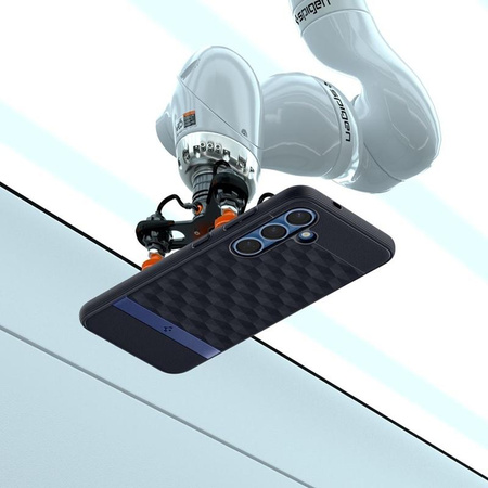 Spigen Parallax MagSafe - Etui pour Samsung Galaxy S25 (Navy Violet)