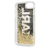 Karl Lagerfeld Logo Karl - Case iPhone SE 2020 / 8 / 7 (Gold Glitter)