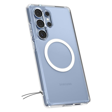 Spigen Ultra Hybrid MagSafe - Case for Samsung Galaxy S25 Ultra (Clear / White)