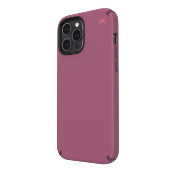 Speck Presidio2 Pro - Coque pour iPhone 12 Pro Max avec revêtement MICROBAN (LSH Burgundy)
