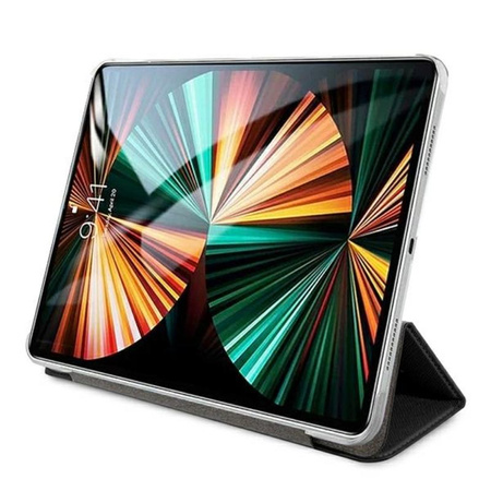 Guess Saffiano 4G Big Metal Logo - iPad Pro 12.9" tok 2021 (fekete)