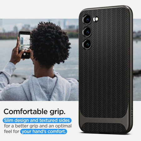 Spigen Neo Hybrid - tok Samsung Galaxy S23 készülékhez (Gunmetal)