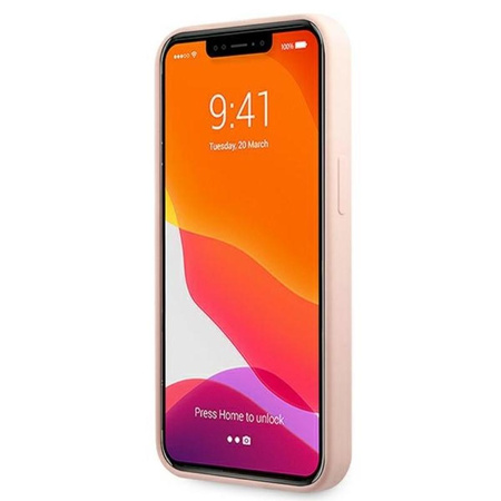 Karl Lagerfeld Silikon Karl & Choupette - Hülle für iPhone 13 Pro (Pink)