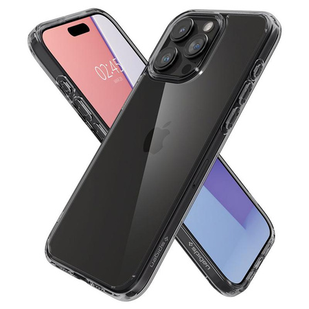 Spigen Ultra Hybrid - Gehäuse für iPhone 15 Pro (Space Crystal)