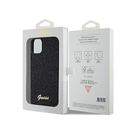 Guess Disco Metal Script - iPhone 11 tok (fekete)