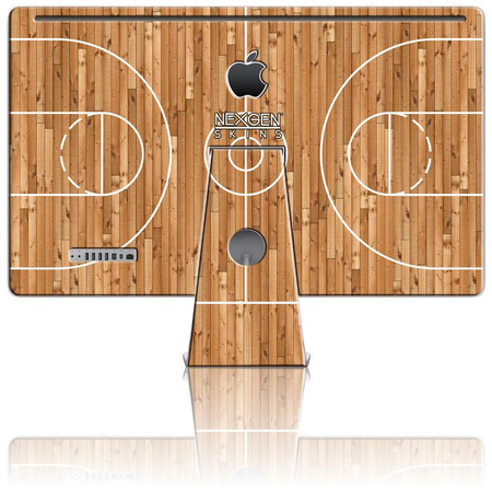 Nexgen Skins - Zestaw skórek na obudowę z efektem 3D iMac 27" (Hardwood Classic 3D)