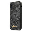 Guess Python Collection - pouzdro pro iPhone 12 mini (černé)