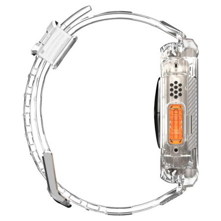 Spigen Rugged Armor Pro - Armband mit Gehäuse für Apple Watch Ultra 49 mm (Transparent)