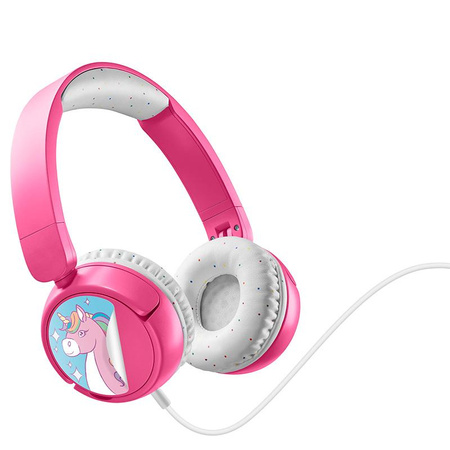 Cellularline Music Sound Play Patch - In-Ear-Kopfhörer für Kinder (rosa)