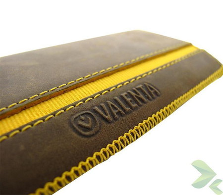 Valenta Pocket Stripe Vintage - Bőr tok (barna)